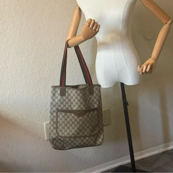 🔥VINTAGE GUCCI SHERRY LINE TRAVEL TOTE BAG🔥 - Picture 16 of 16